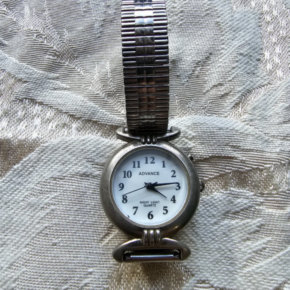 Advance Night Light Quartz Watch with Stretch Band - Picture 12 of 15